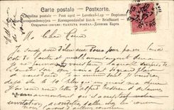 CPA Pausage at the edge of a lake