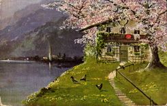 CPA landscape of Bavaria Bayern