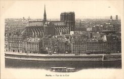 Paris CPA Vue de la Cite