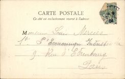 Paris CPA Entrance of Invalides on the esplanade