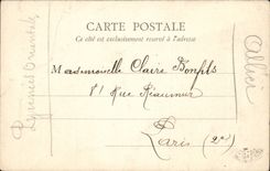 Paris CPA Le Louvre La colonnade