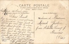 Paris CPA Places harmony Royal Rue and the Madeleine