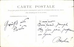 Paris CPA Colonnade du Louvre