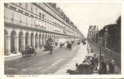 Paris CPA Rue de Rivoli