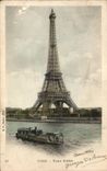 Paris CPA Eiffel Tower