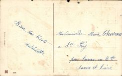 CPA Fantasy Souvenir of friendship