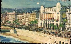 Nice CPA Walk of the English and casino of the Mediterranean