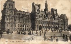 Paris CPA Hotel de ville