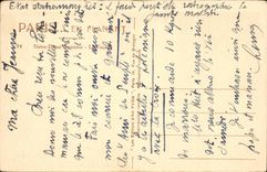 Paris CPA Notre DAme illuminee La facade