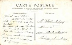 Paris CPA Statue of the Republic