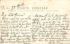 Paris CPA Seen of Vincennes Lake Daumesnil