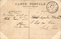 Paris CPA Church Saint Augustin