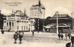 Paris CPA Exposition internationale des Arts Decoratifs Paris 1925 Pavillon de Belgique