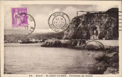 Nice CPA Rauba Capeu Terrace of the sun