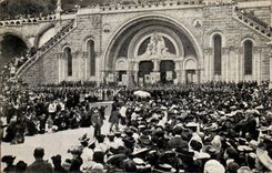 CPA Lourdes Blessing of the patients