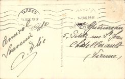 CPA Pic des Sudpanoramas das vom Terminus der Strasse genommen wird hat 2640m