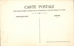 Paris CPA falls It from the unknown soldier under Arc de Triomphe of star