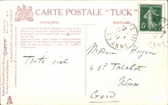 Paris CPA the large one and the small palace