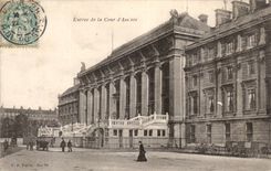 CPA Paris Entree de la cour d'assises