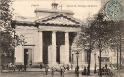 CPA Paris Eglise Saint Philippe of Rolls