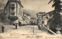 Suisse Montreux Grand rue