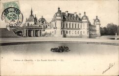 Castle of Chantilly CPA the Northern frontage Is