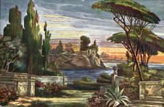 CPA Fantasy Edge of sea under the pines