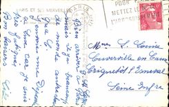 Paris CPA Place du Chatelet et tour Saint Jacques