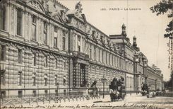 Paris CPA Le Louvre