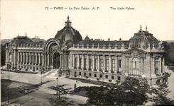 Paris CPA the small palace