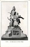 Paris CPA Le monument de Victor Hugo