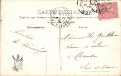 CPA Fantasy Woman lily of the valley