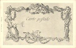 CPA Fantaisie Les chefs d'oeuvre de l'art au 18eme Les adieux Moreau le jeune