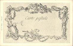 CPA Fantaisie Les chefs d'oeuvre de l'art au 18eme L'amant de lui msme Moreau le jeune