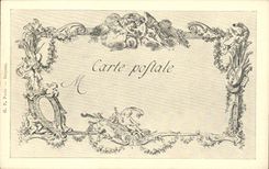 CPA Fantaisie Les chefs d'oeuvre de l'art au 18eme L'amant timide Moreau le jeune