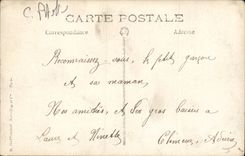 Real photo Woman and child