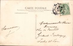 CPA 5th Christian table! Let pass the cross of Jesus Christ