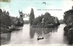 Paris CPA Lac du Bois de Boulogne