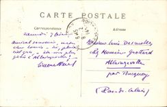 Paris CPA Museum of Cluny the garden