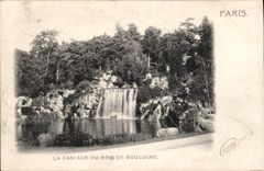 Paris CPA La cascade du Bois de Boulogne