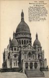 Paris CPA Basilique du Sacre Coeur de Montmartre