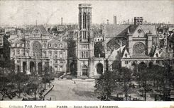 Paris CPA Eglise Saint Germain l'auxerrois