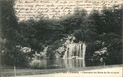 Paris CPA Cascade du bois de Boulogne