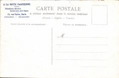 Paris CPA the small palace