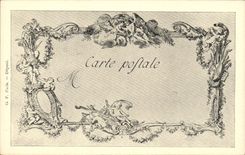 CPA Les chefs d'oeuvre de l'art au 18eme Le pari gagne Moreau le jeune