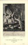 CPA Les chefs d'oeuvre de l'art au 18eme C'est un fils Monsieur ! Anne Moreau le jeune