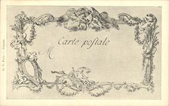 CPA Les chefs d'oeuvre de l'art au 18eme Scene de l'Emile Rousseau Anne Moreau le jeune