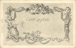 CPA Les chefs d'oeuvre de l'art au 18eme Scene de l'Emile de Rousseau Moreau le jeune