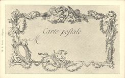 CPA Les chefs d'oeuvre de l'art au 18eme Le bonheur du menage Le Prince