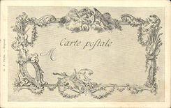 CPA Les chefs d'oeuvre de l'art au 18eme Portrait Aved Balechou 